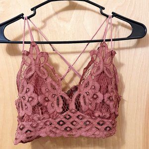 Free People Burnt Orange FP One Adella Bralette Size XS